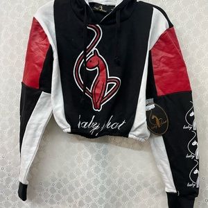 Ladies baby phat hoodie size Large